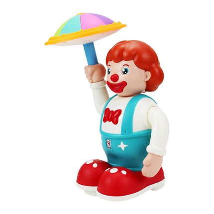 Dancing Clown With Umbrella
