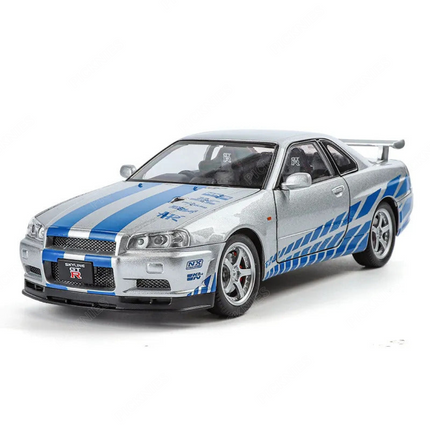 Nissan GTR Skyline R34 - 1:24 Scale model