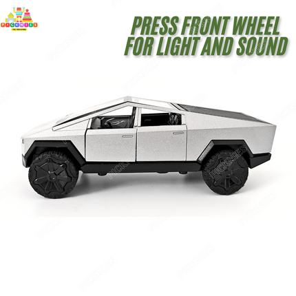 Tesla cybertruck with light and Sound- 1:36 Scale Model