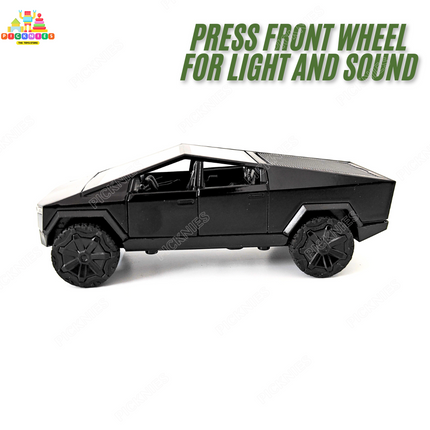 Tesla cybertruck with light and Sound- 1:36 Scale Model