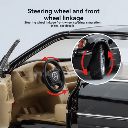 Mercedes Benz W140 320SEL - 1:24 Scale model