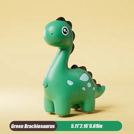 Children's Sliding Dinosaur Toy with Wheels, Pull Back Body, Press Deformation, Sound