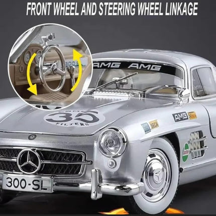 Vintage Benz 300SL  - 1:24 Scale model