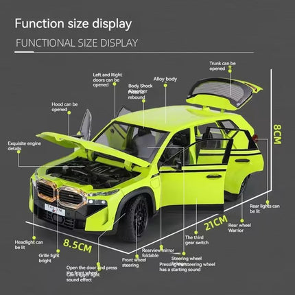BMW XM SUV  - 1:24 Scale model