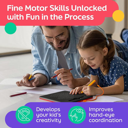 Magnet Board with Stylus Pen| Magnetic Drawing Pad for Kids