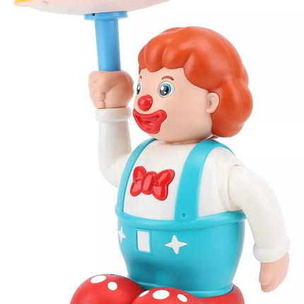 Dancing Clown With Umbrella