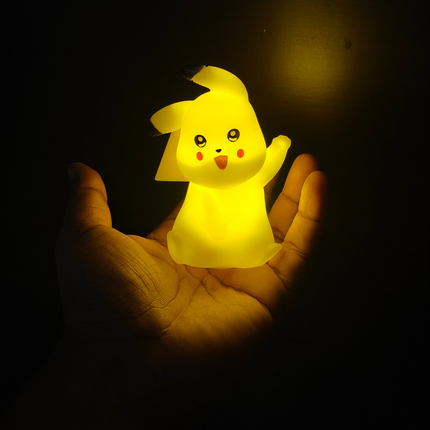 Cute Mini Pikachu Night Light