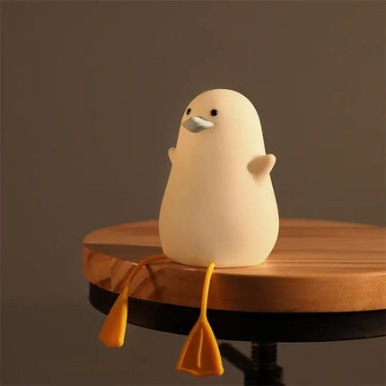 Cute Duck Silicone Light