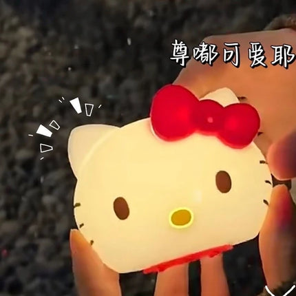 Hello kitty colour changing Silicon lamp