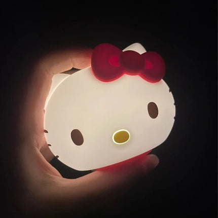 Hello kitty colour changing Silicon lamp