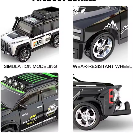 Diecast Metal Mini RC Car | 1:64 Scale size | 2.4G Remote Control