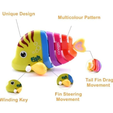 Colourful Fish Key Toy