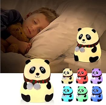 Cute Panda silicon light