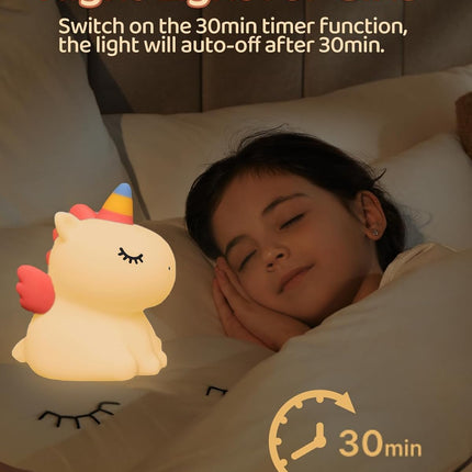 Cute Unicorn silicon light