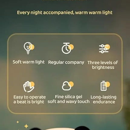 Cute Sleeping panda light