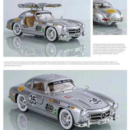Vintage Benz 300SL  - 1:24 Scale model