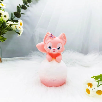 Mini Linabell Cartoon Fox Night Light