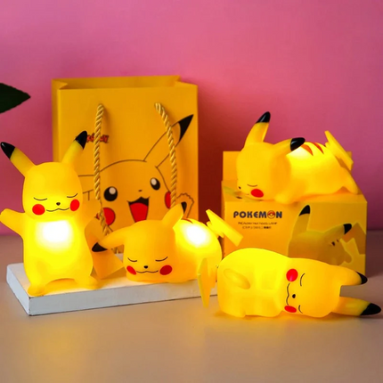 Cute Mini Pikachu Night Light