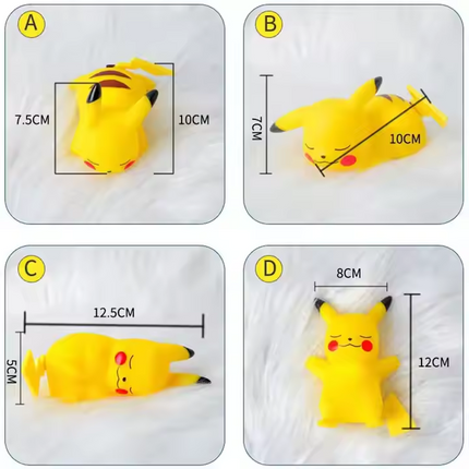Cute Mini Pikachu Night Light