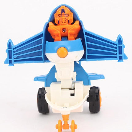 Helicopter Transformer Friction Toy