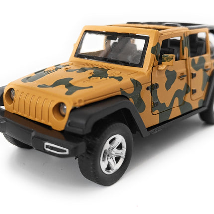 Jeep Wrangler Rubicon Open Top - 1:36 Scale Model