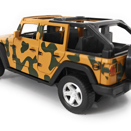 Jeep Wrangler Rubicon Open Top - 1:36 Scale Model