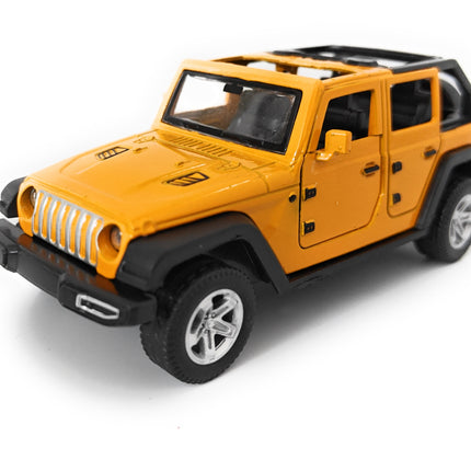Jeep Wrangler Rubicon Open Top - 1:36 Scale Model