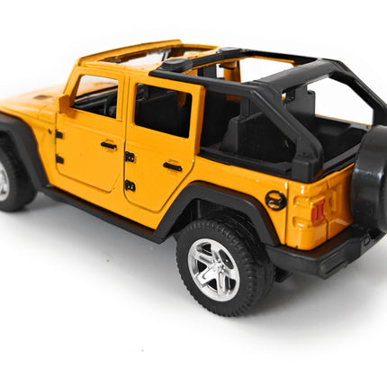 Jeep Wrangler Rubicon Open Top - 1:36 Scale Model