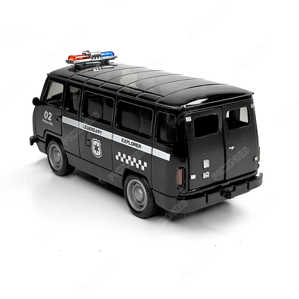 Russian UAZ-3962 Van - 1:36 Scale Model