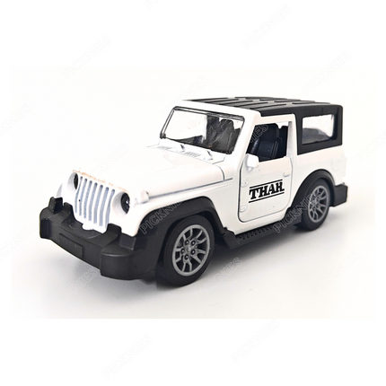 Mahindra Thar/Jeep Wrangler with light and Sound - 1:36 Scale Model