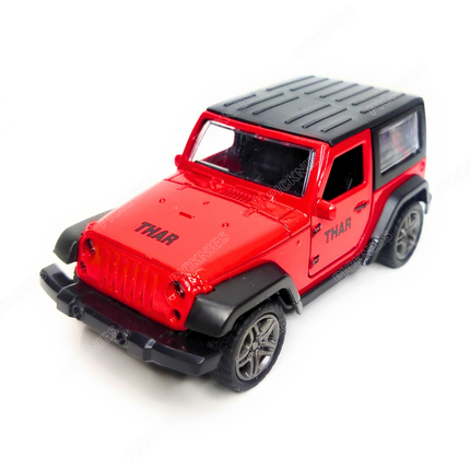 Mahindra Thar/Jeep Wrangler - 1:36 Scale Model