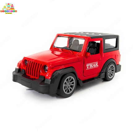 Mahindra Thar/Jeep Wrangler with light and Sound - 1:36 Scale Model