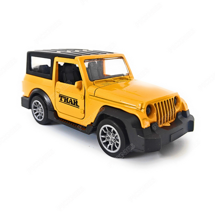 Mahindra Thar/Jeep Wrangler with light and Sound - 1:36 Scale Model