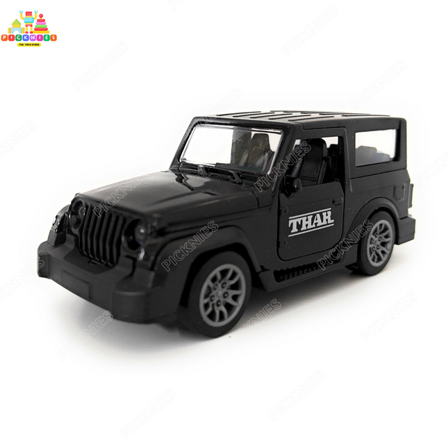 Mahindra Thar/Jeep Wrangler with light and Sound - 1:36 Scale Model