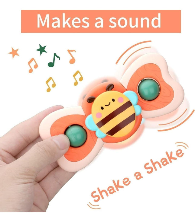 Rattle suction Spinner (Set of 3)