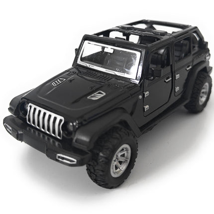 Jeep Wrangler Rubicon Open Top - 1:36 Scale Model