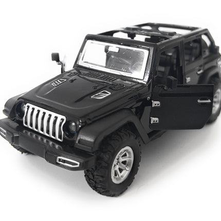 Jeep Wrangler Rubicon Open Top - 1:36 Scale Model