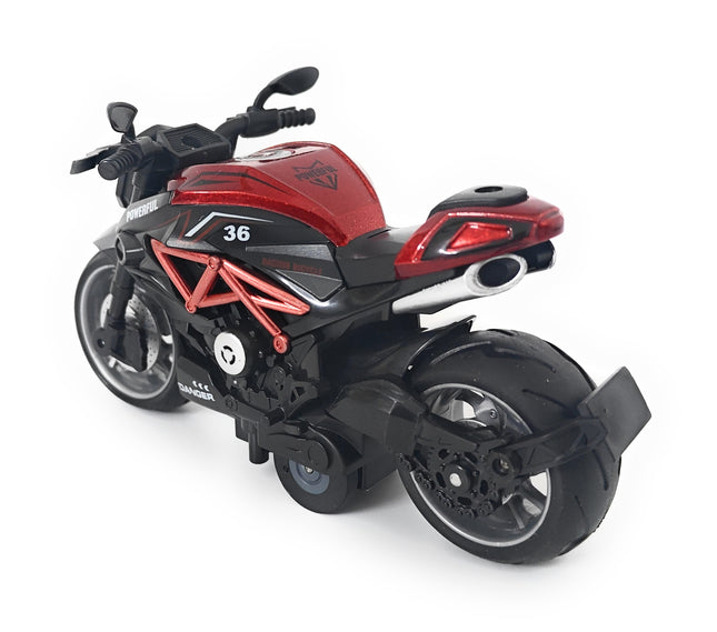 Ducati Diavel with light and sound