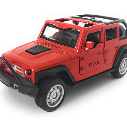 Jeep Wrangler Rubicon Open Top - 1:36 Scale Model