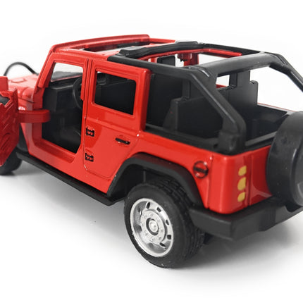 Jeep Wrangler Rubicon Open Top - 1:36 Scale Model
