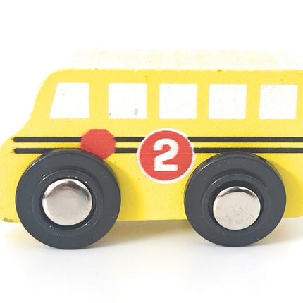 Wooden mini car