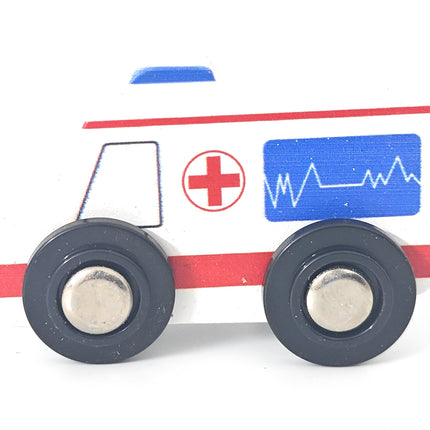 Wooden mini car