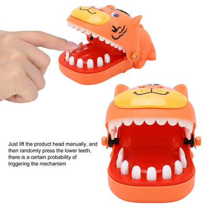 Cute Tiger Finger Biting Game Toy
