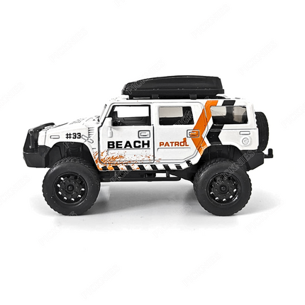 Beach Patrol Hummer H2 - 1:36 Scale Model