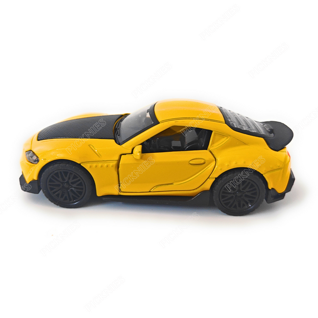 Toyota Supra MK5 GR (Yellow) - Diecast 1:36 Scale model