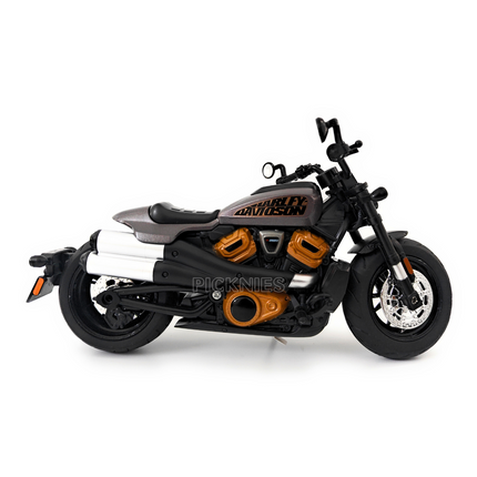 Harley Davidson Sportster - 1: 24 Diecast Metal Bike