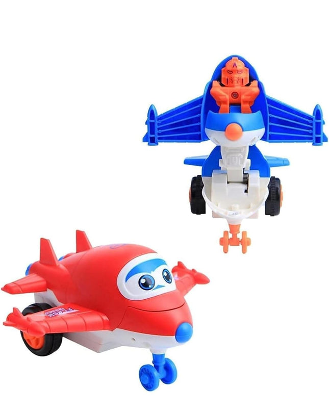 Helicopter Transformer Friction Toy