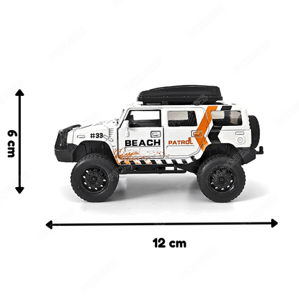 Beach Patrol Hummer H2 - 1:36 Scale Model