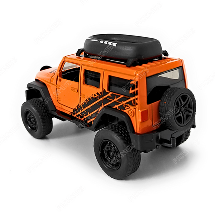 Jeep Rubicon OffRoad -  1:36 Scale Model