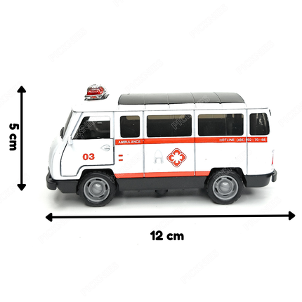 Russian UAZ-3962 Van - 1:36 Scale Model